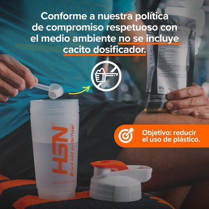 Proteína De Soja Aislada De HSN | Sin Sabor 2 Kg = 67 Tomas Por Envase | 100% Vegana | Soy Protein Isolate | No-Gmo, Sin Gluten