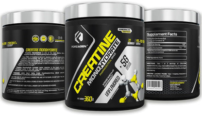 Creatine Monohydrate Powder Unflavored, Micronized Creatine Powder for Muscle Gain for Men & Women, Creatina Monohidratada En Polvo, Creatina Para Aumentar La Masa Muscular - 72 Servings