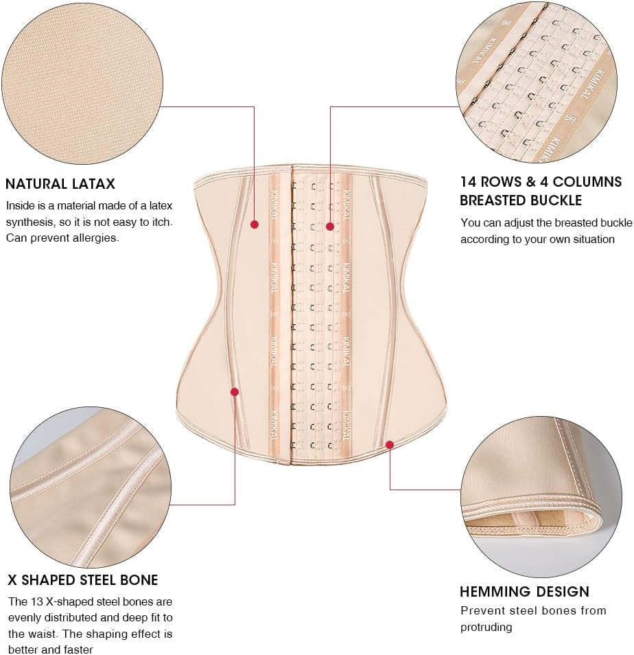 Corset Waist Trainer Waist Cincher Shapewear Fajas Colombianas Waist Trimmer Tummy Control